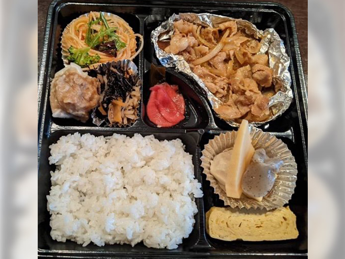 もち豚生姜焼膳