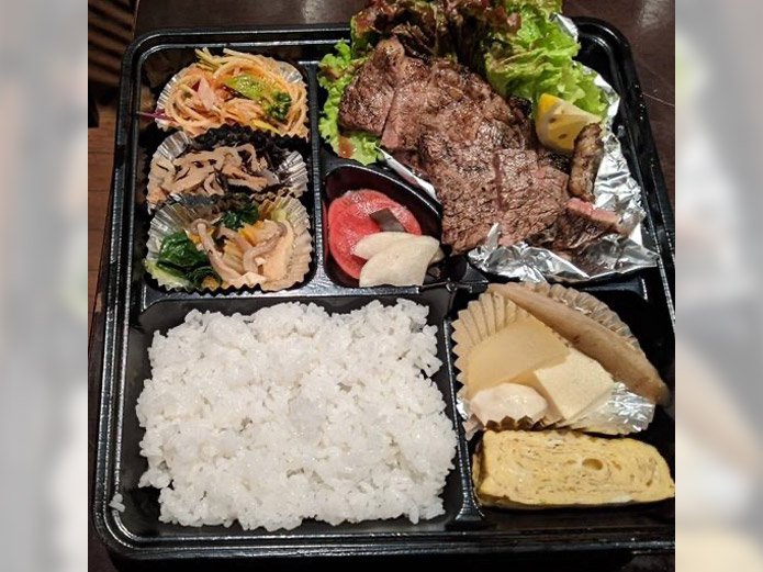 網焼きステーキ御膳