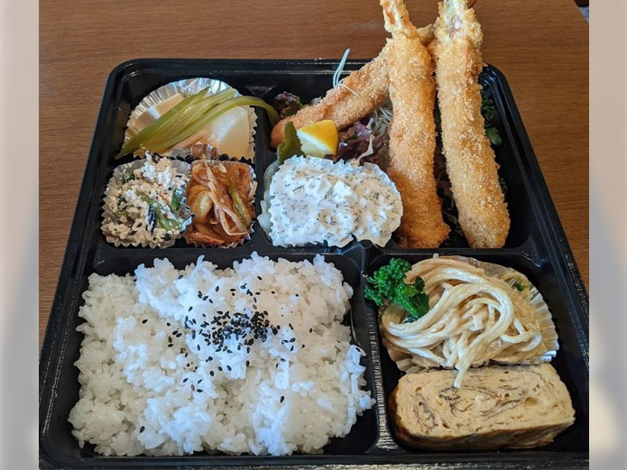 大エビフライ御膳